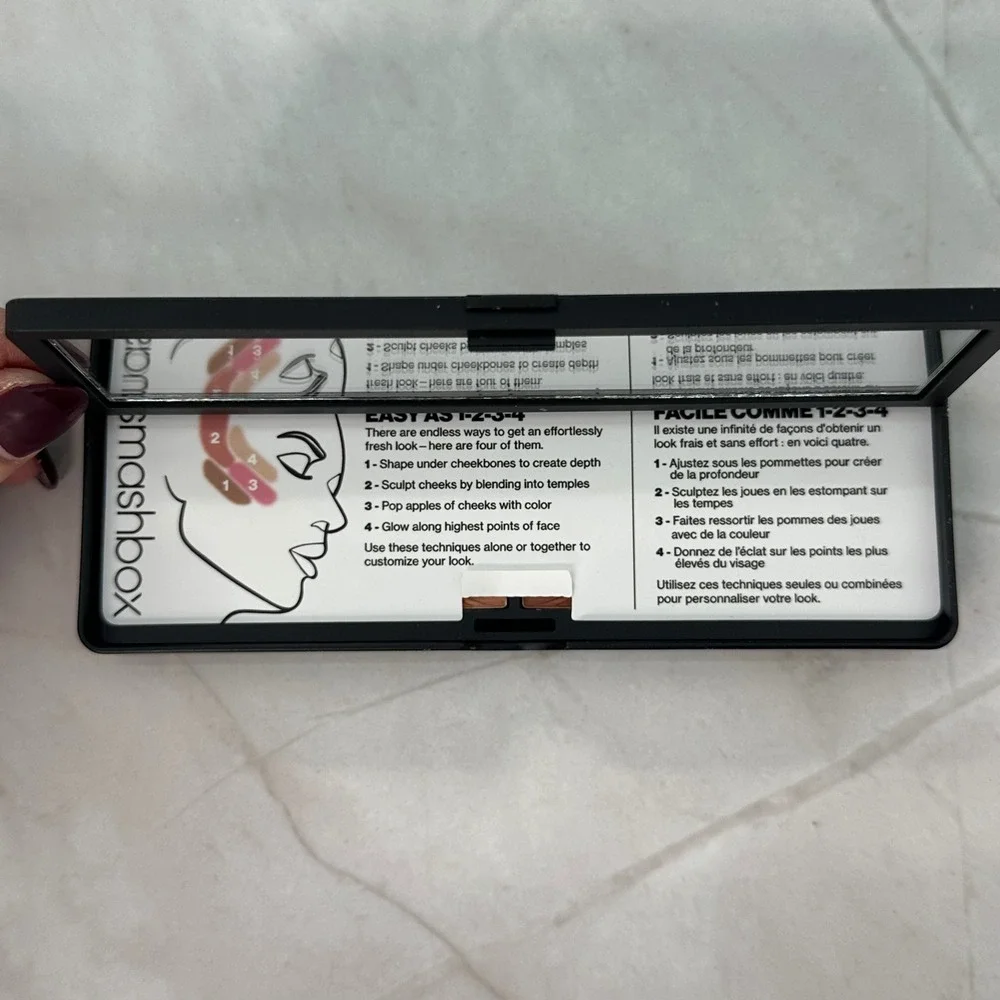 Smashbox Halo Sculpt Glow Palette Contour Blush Highlighter - Back To Cali‎